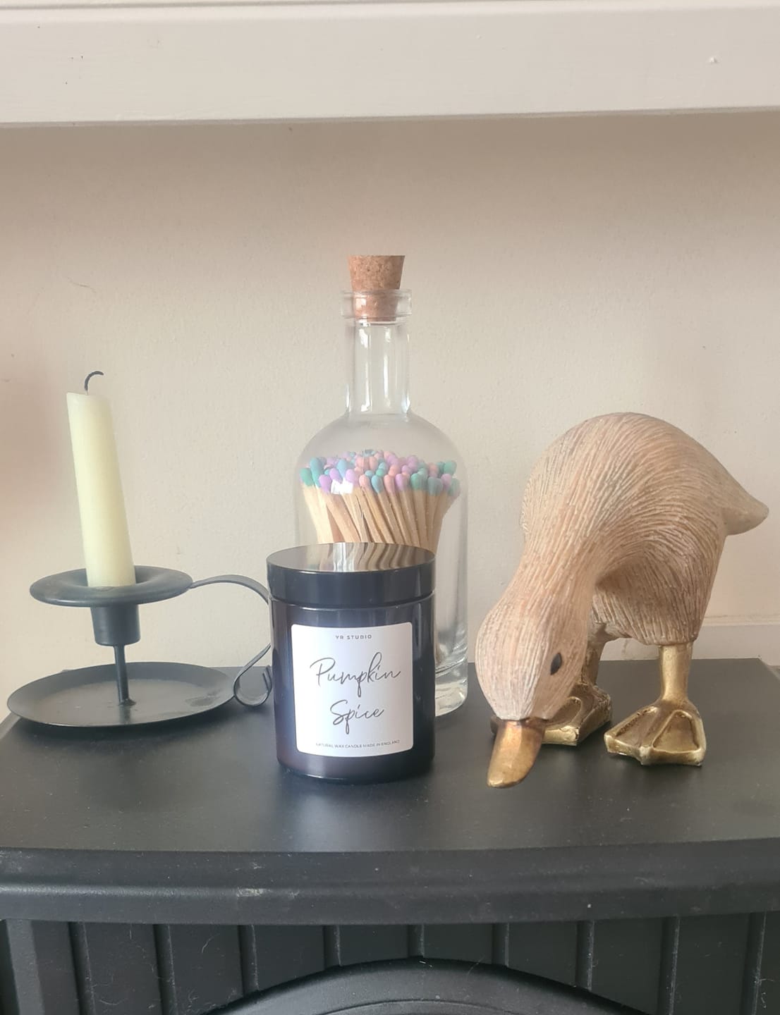 Customer photo review of Pumpkin Spice Candle