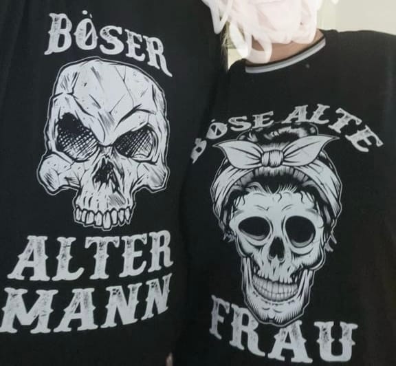 Customer photo review of Böse alte Frau - Damen T-Shirt
