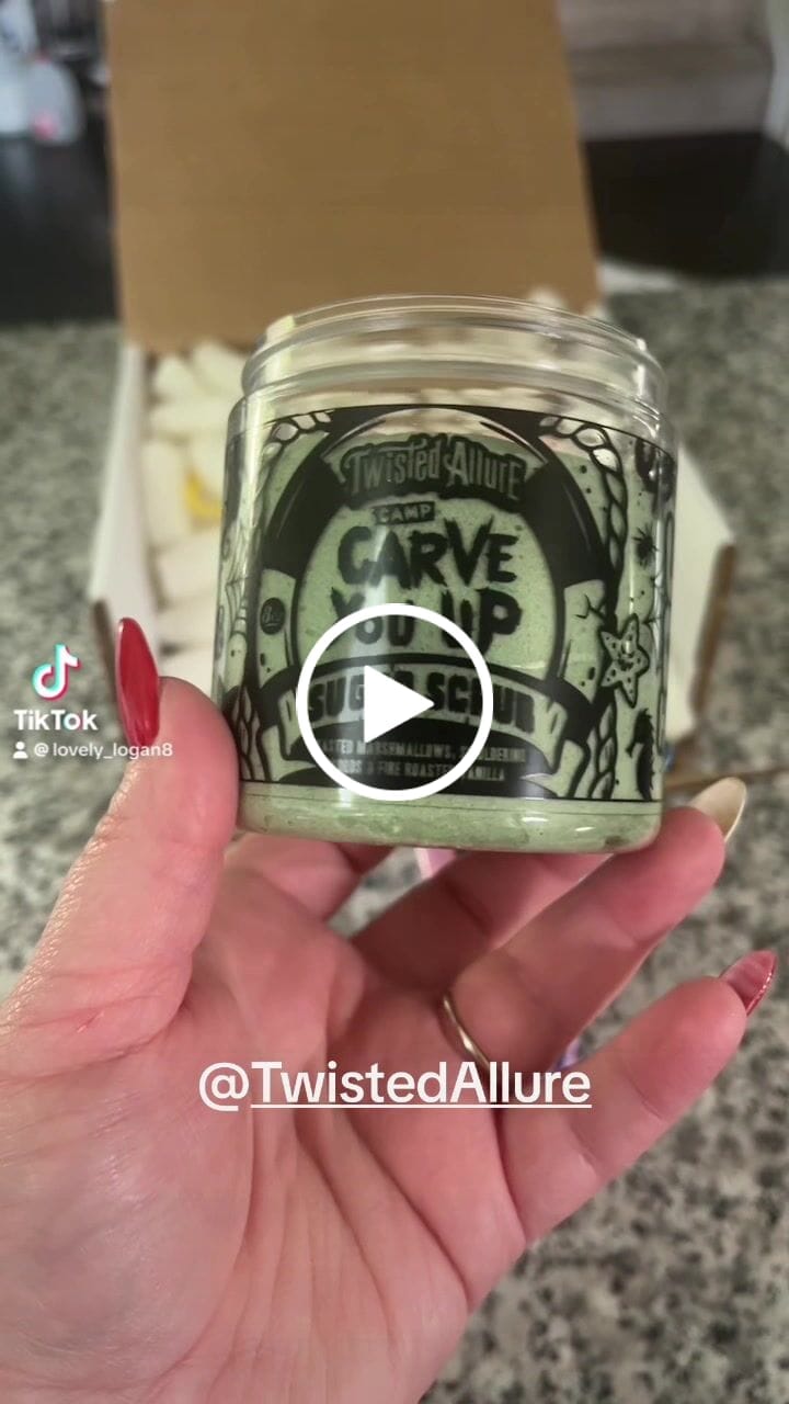 Customer video review of Buried Alive Sugar Scrub (Caramel & Coffee)