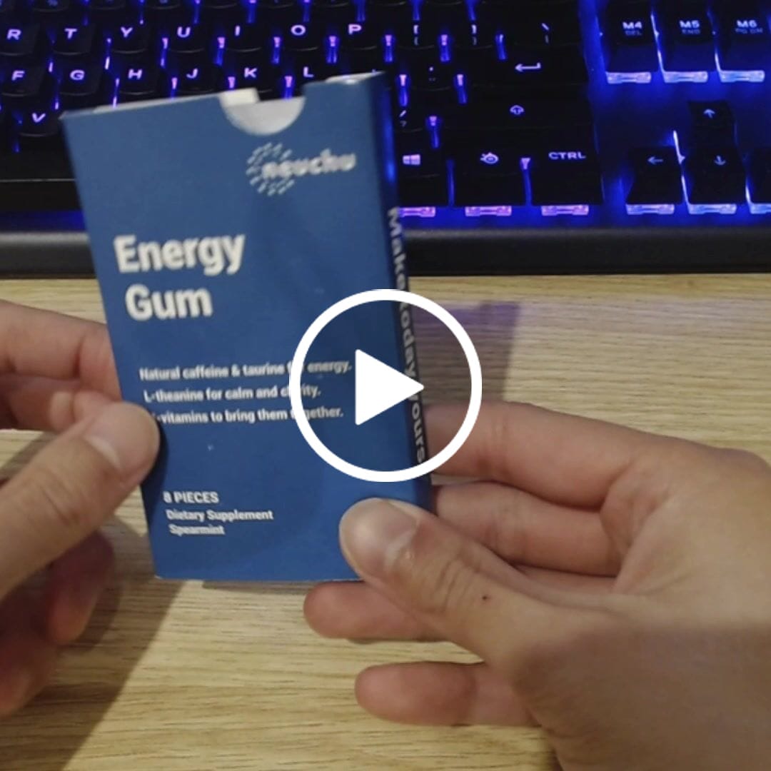 Customer video review of Energy Gum