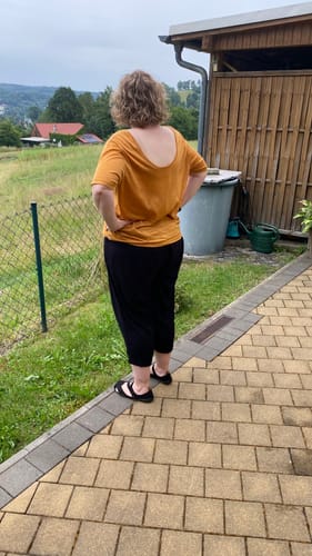 Customer photo review of Damen T-Shirt Sommermerino