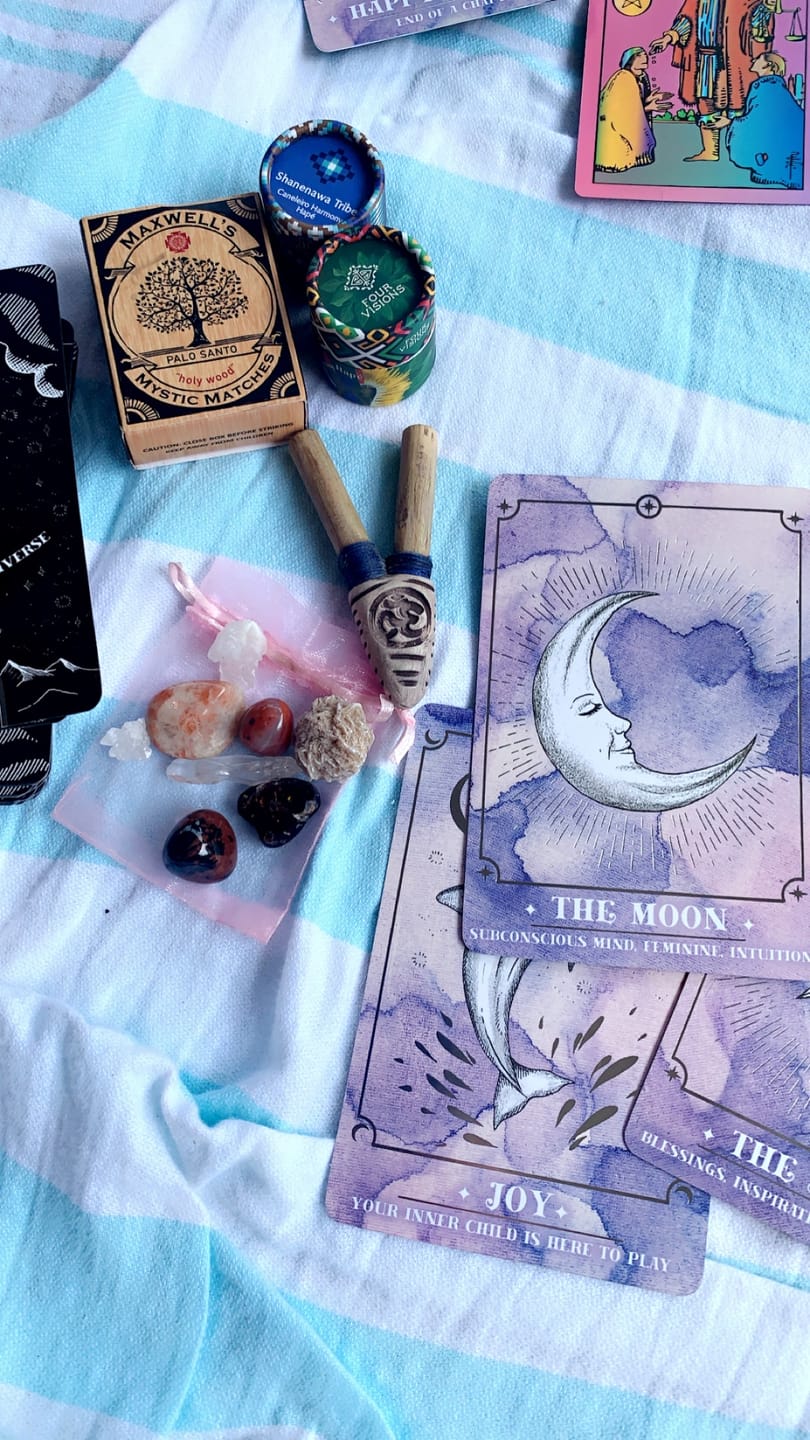Customer photo review of Cosmic Guidance Oracle Deck