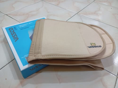 Customer photo review of Abdominal Belt (8") |Supports the Weak Abdominal Muscles to Relieve Pain (Beige)
