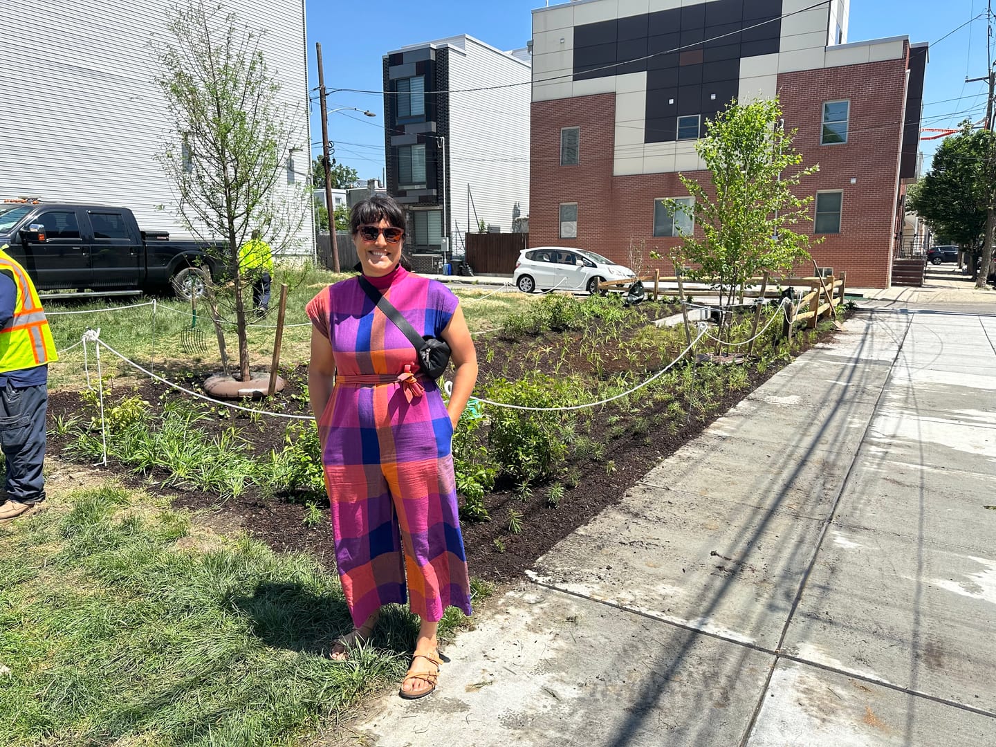 Customer photo review of COMFY JUMPER | AURORA CHEX