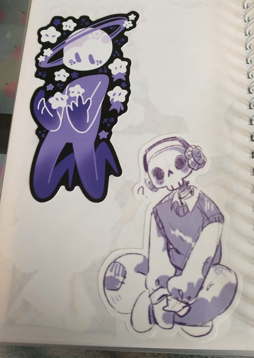 Customer photo review of Planet Person With Star Babies Sticker