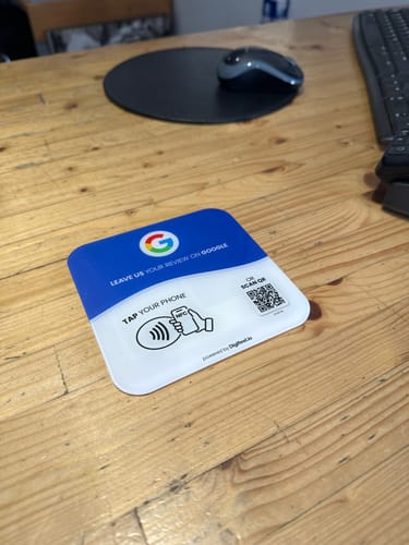 Customer photo review of Google Reviews - Plate