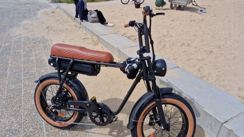 Customer photo review of EB4 - Zwart Bruin (banden  + zadel)