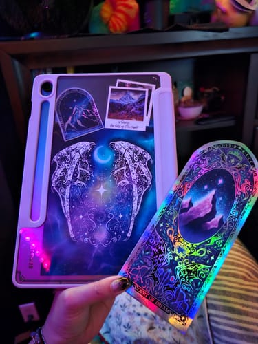 Customer photo review of Court of Dreams bookmark