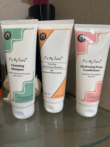 Customer photo review of 5 Step Moisture Bundle