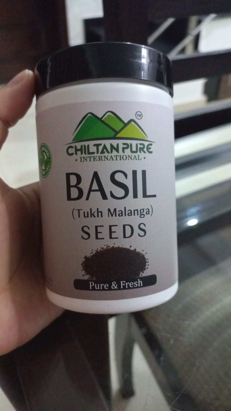 Customer photo review of Basil Seeds (Tukh Malanga) – With Nature’s Cooling Properties [تخم ملنگا] 220gm