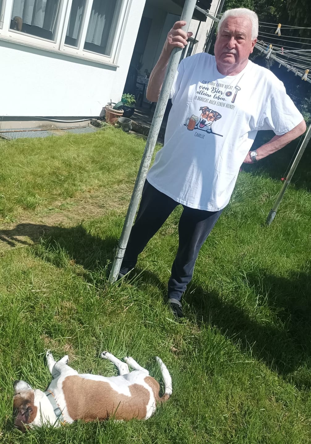 Customer photo review of Bier & Wuff - Individuelles T-Shirt