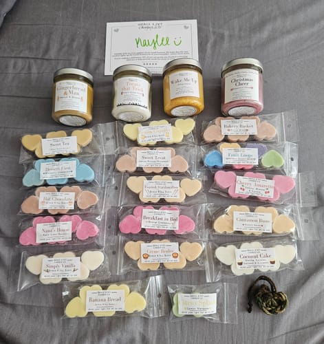 Customer photo review of Wax Melt Tart Scent Bags