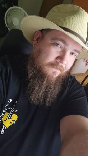 Customer photo review of Big Panama Hat