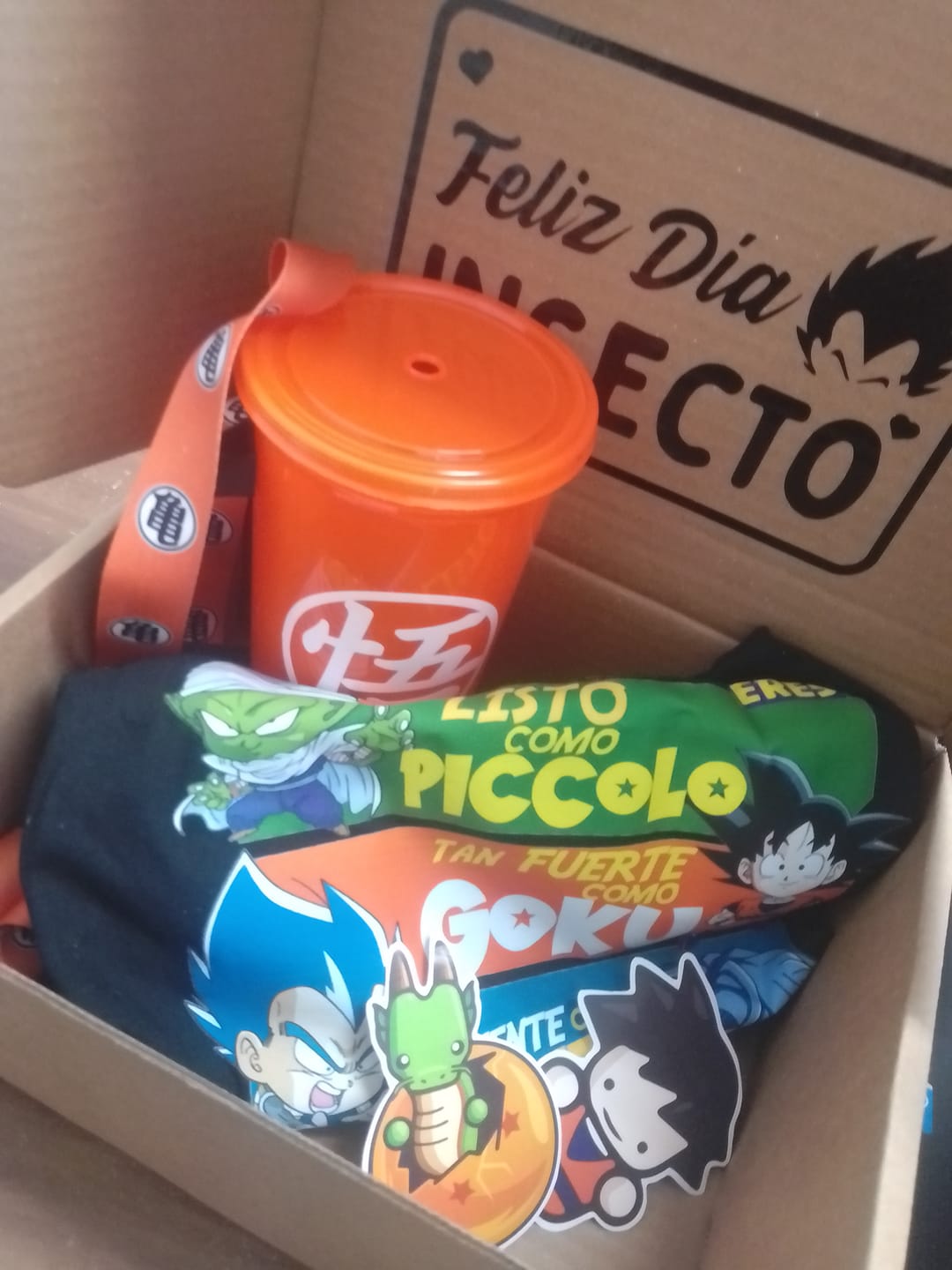 Customer photo review of DRAGON BALL DÍA DEL PADRE