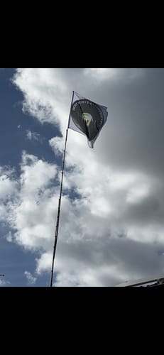 Customer photo review of Fahne inkl. Druck