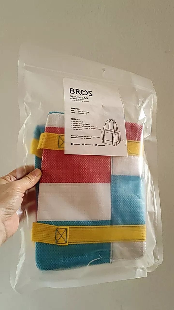 Customer photo review of SLIP-IN BAG