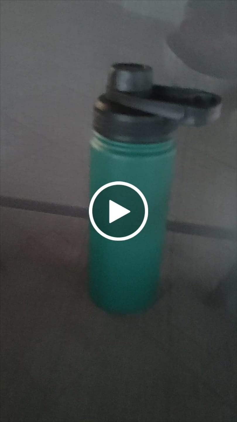Customer video review of DOZZE Cruiser Water Bottle