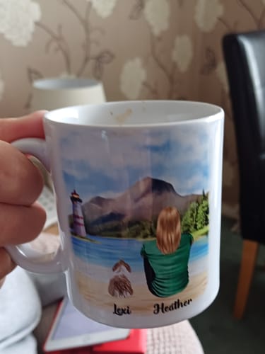 Customer photo review of Man & Dogs - Best Dog Dad Ever Personalised Mug