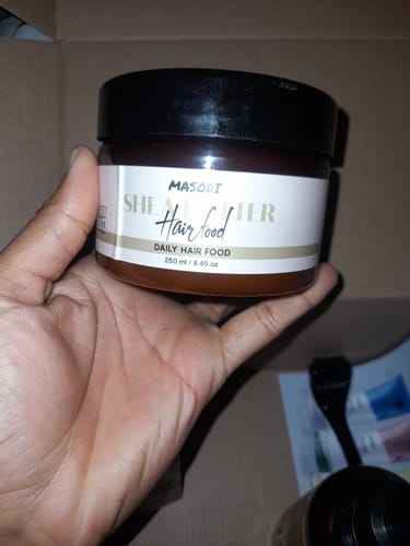 Customer photo review of Shea Butter Hairfood (250ml)