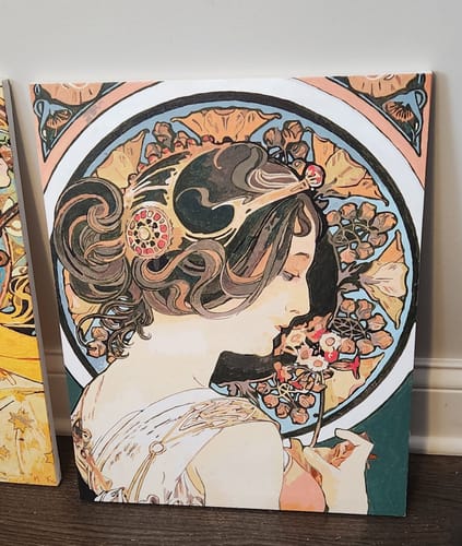 Customer photo review of Primrose - Paint by Numbers