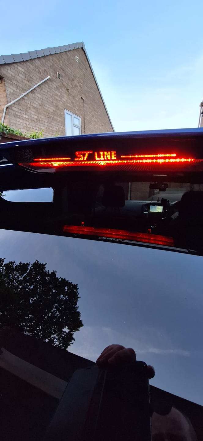 Customer photo review of Upper Middle Brake Light Cover Plate - Mk3/3.5 Focus & Mk7/7.5 Fiesta