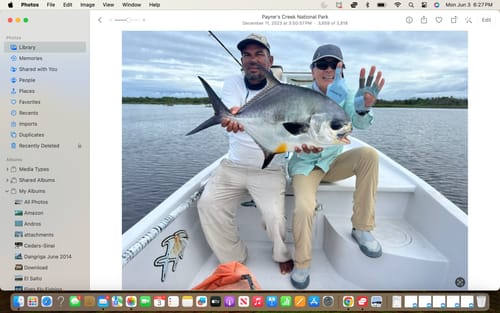 Customer photo review of Premium Braided Backing, 100M-400M