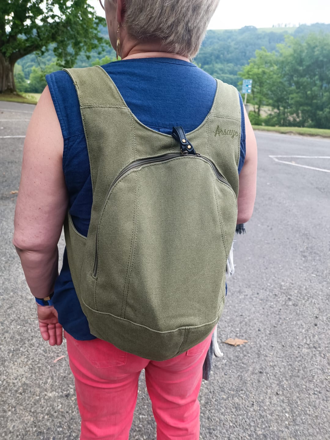 Customer photo review of Le sac à dos Estival - Sécurisé et végane - Edition Limitée