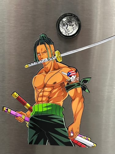 Customer photo review of Puerto Rican Zoro car decal