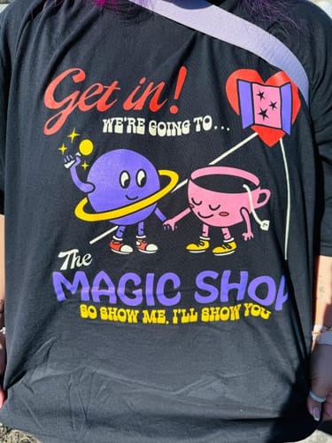 Customer photo review of Magic Shop Shirt