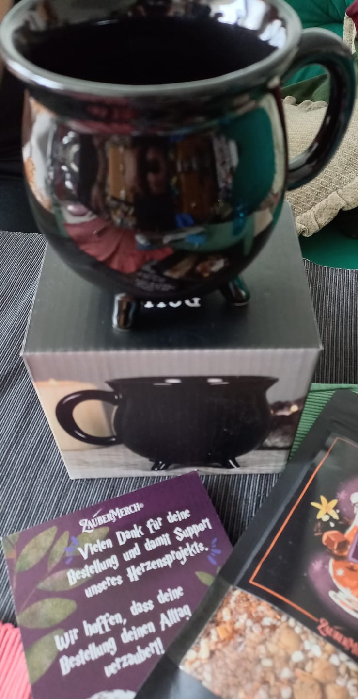 Customer photo review of Schwarze Kessel Tasse