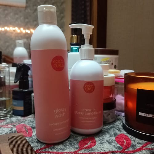 Customer photo review of Glossy Wash