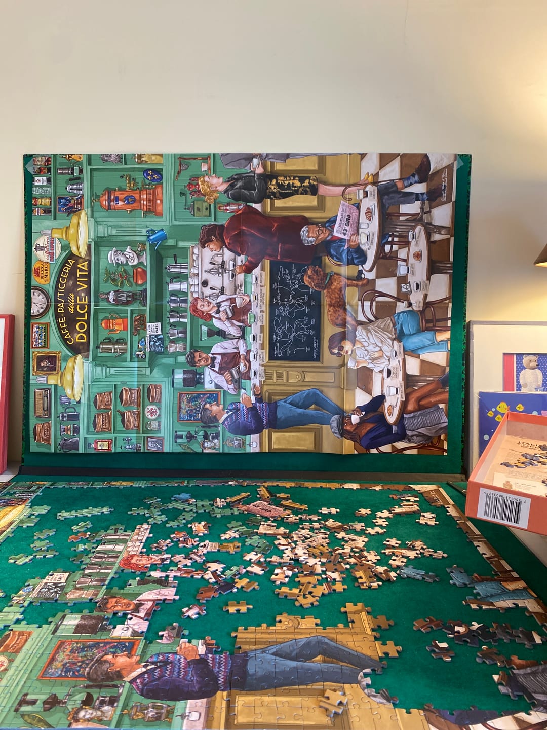 Customer photo review of Coffee Puzzle - Italian Coffee Culture