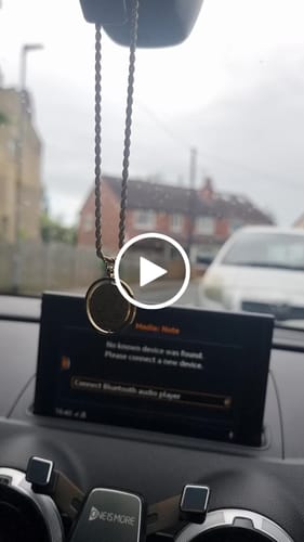 Customer video review of Shahada Car Hanger