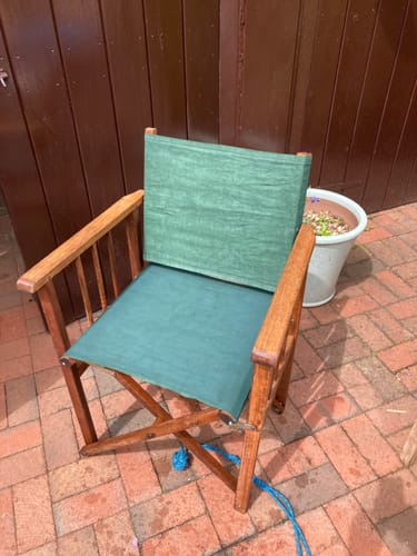 Customer photo review of Fabric Paint -- Dark Green