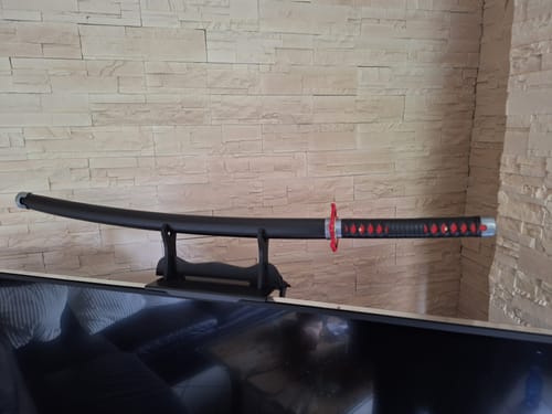 Customer photo review of tanjiro katana