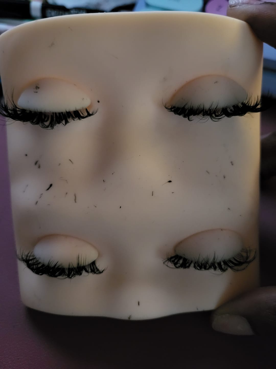 Customer photo review of Sensitive 5ml - Eyelash Extension Glue