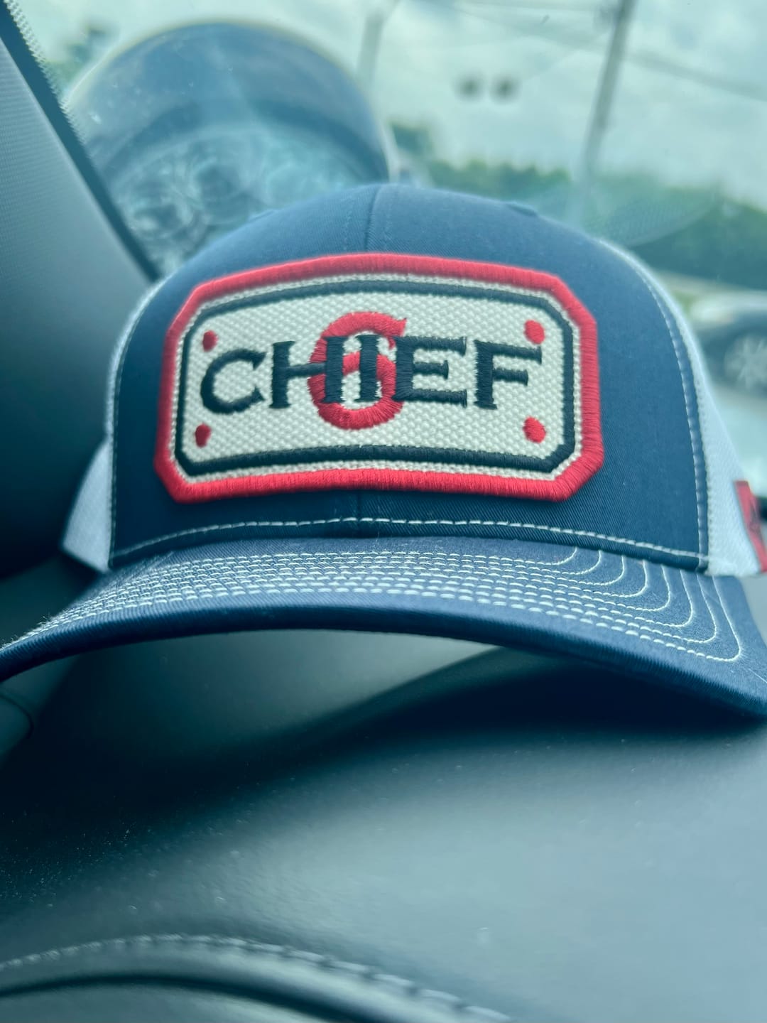 Customer photo review of LAYOVER DESIGN with custom back of hat