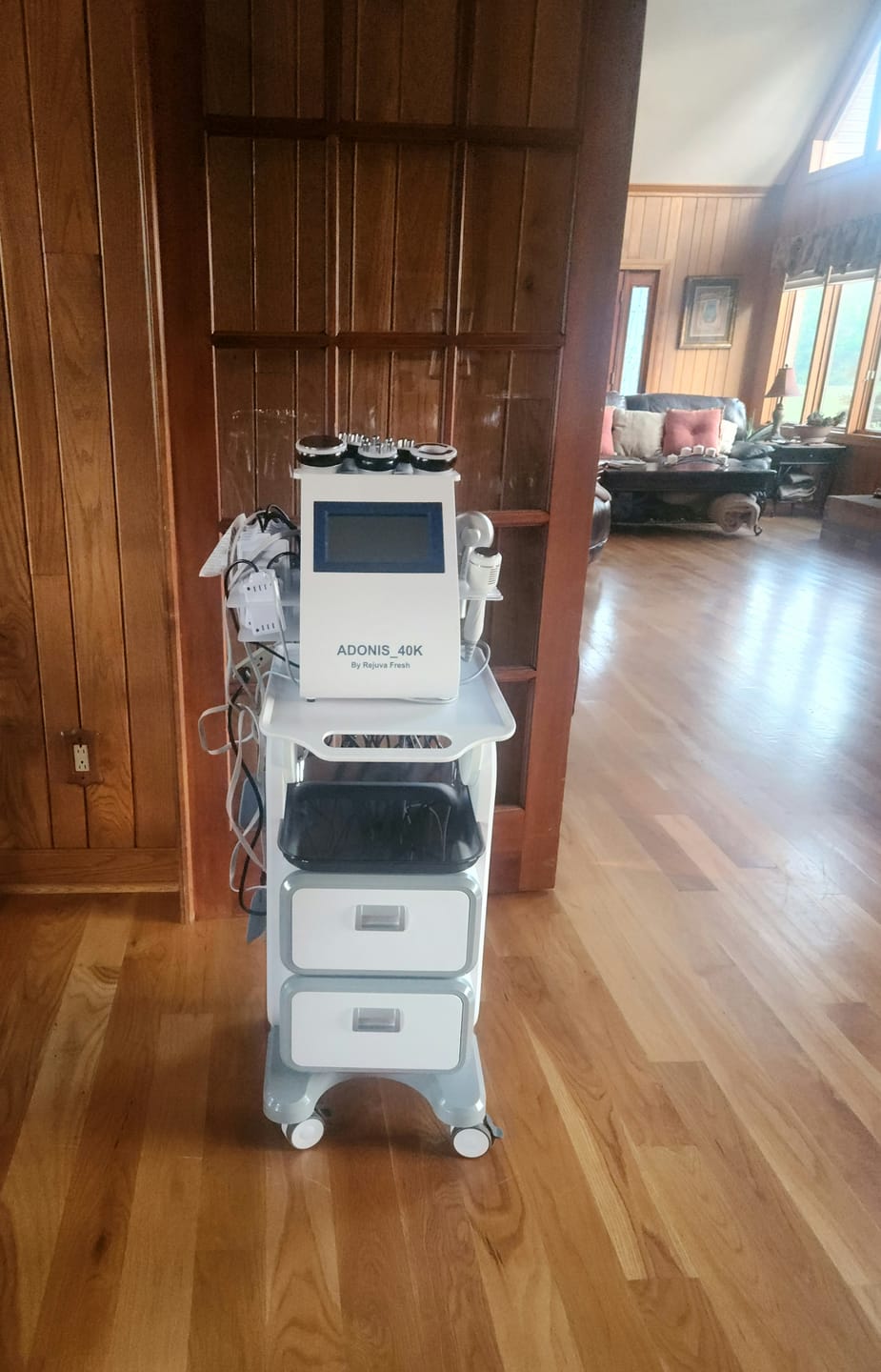 Customer photo review of Adonis 9 in 1 Cavitation Machine for Toning & Slimming