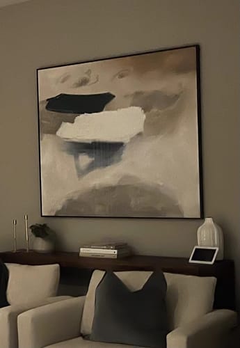 Customer photo review of Modern Abstract Painting #ABAV324