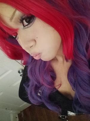 Customer photo review of Big Eyes Chocolate Brown Colored Contact Lenses