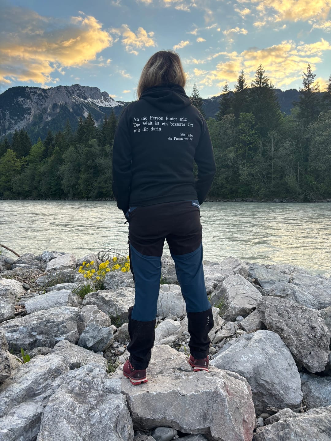 Customer photo review of Wertvoll Du™ Kapuzenpullover
