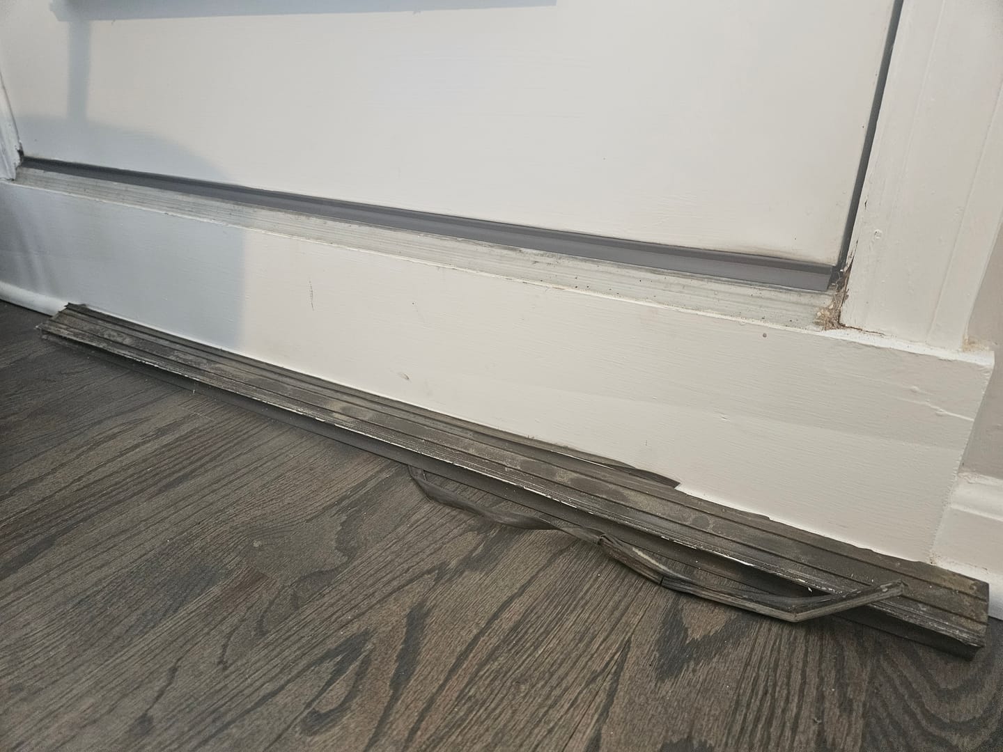 Customer photo review of 36" Taylor Slide-On Door Sweep