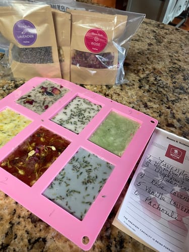 Customer photo review of The DIY Soap Kit