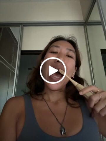 Customer video review of Zen Bamboo Electric Toothbrush