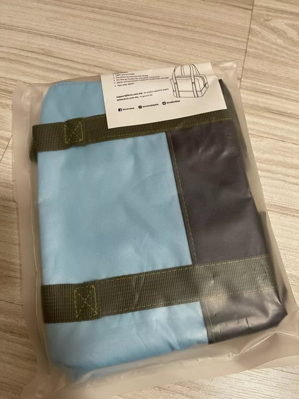 Customer photo review of SLIP-IN BAG