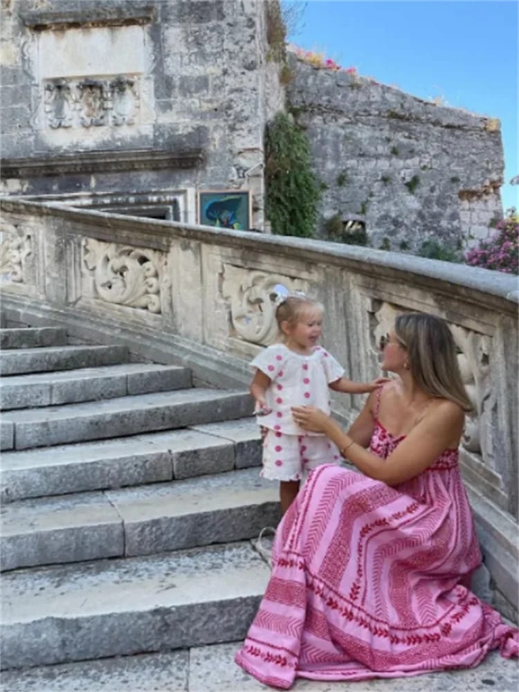 Customer photo review of Livia Maxi Summer Sundress