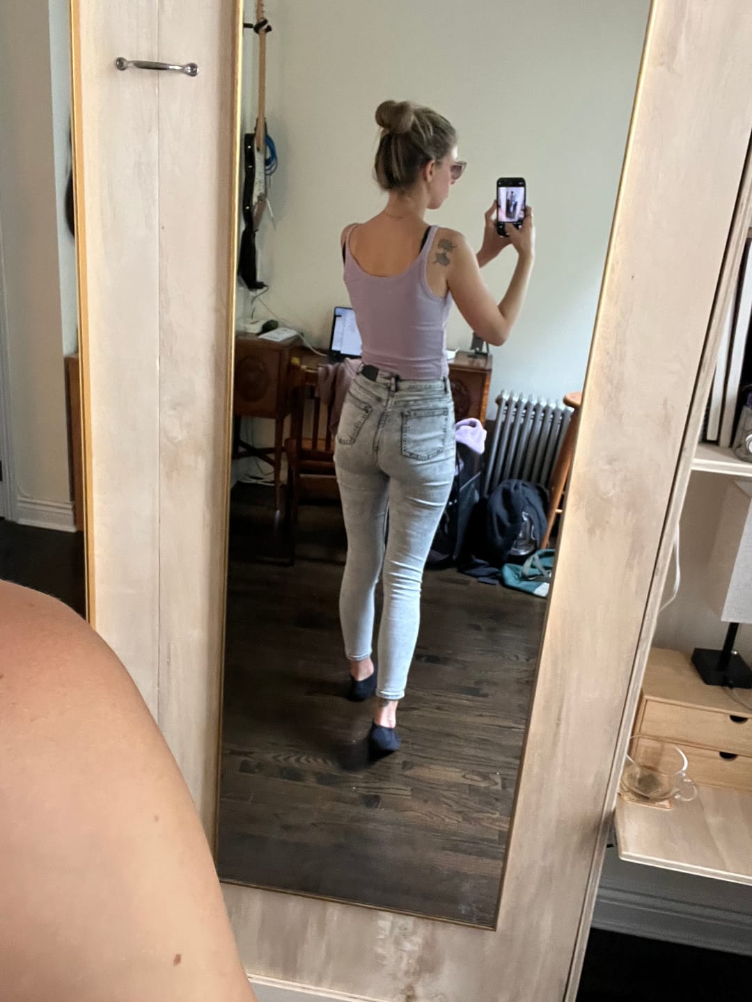 Customer photo review of Golden High-Rise Skinny Jean  #FlatteringFit