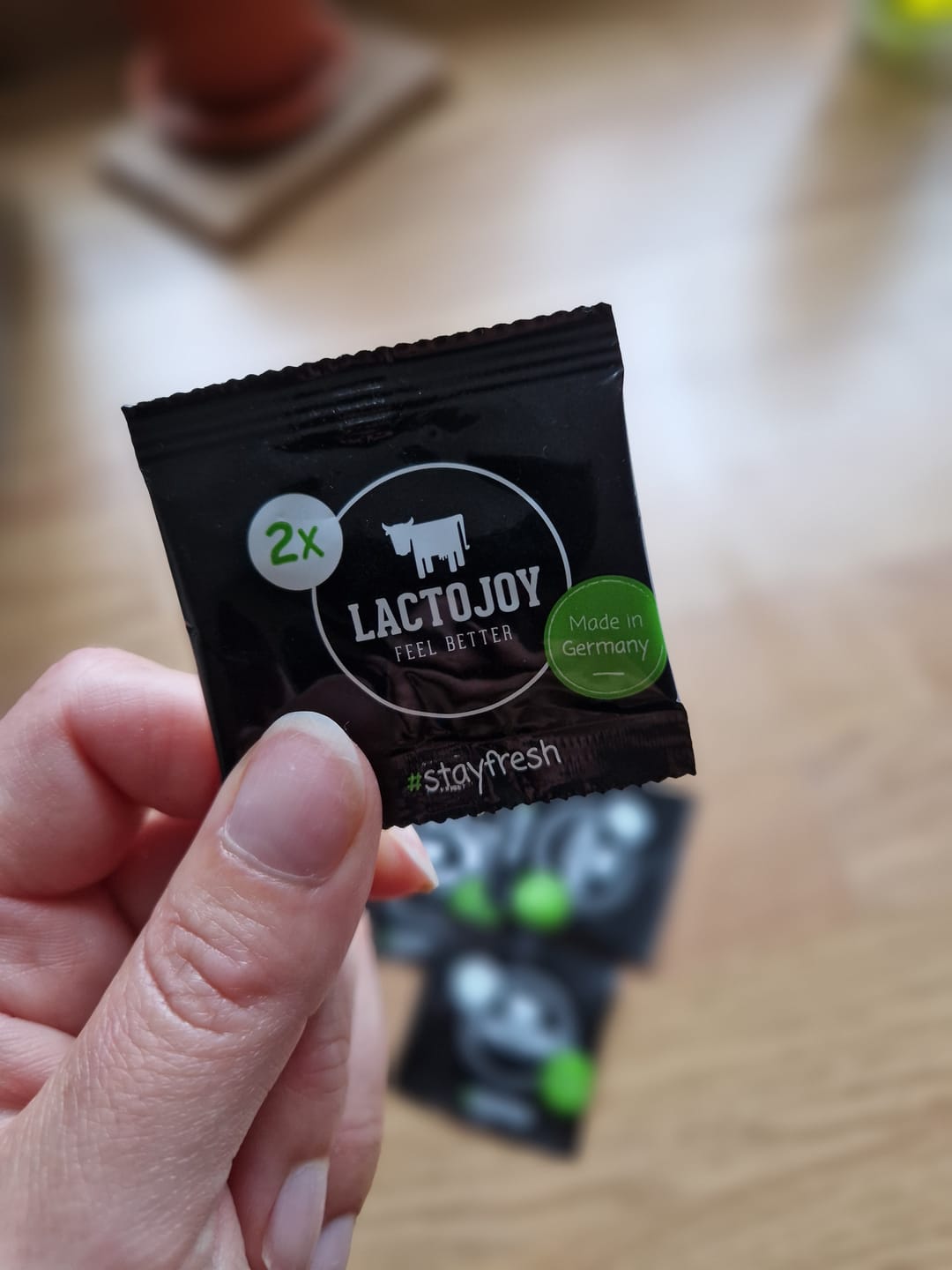 Customer photo review of LactoJoy Laktase Tabletten - 14.500 FCC - 80 Stück