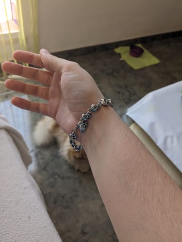 Customer photo review of Bone Bracelet