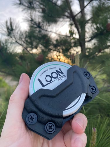 Customer photo review of ZYN Can Carrier